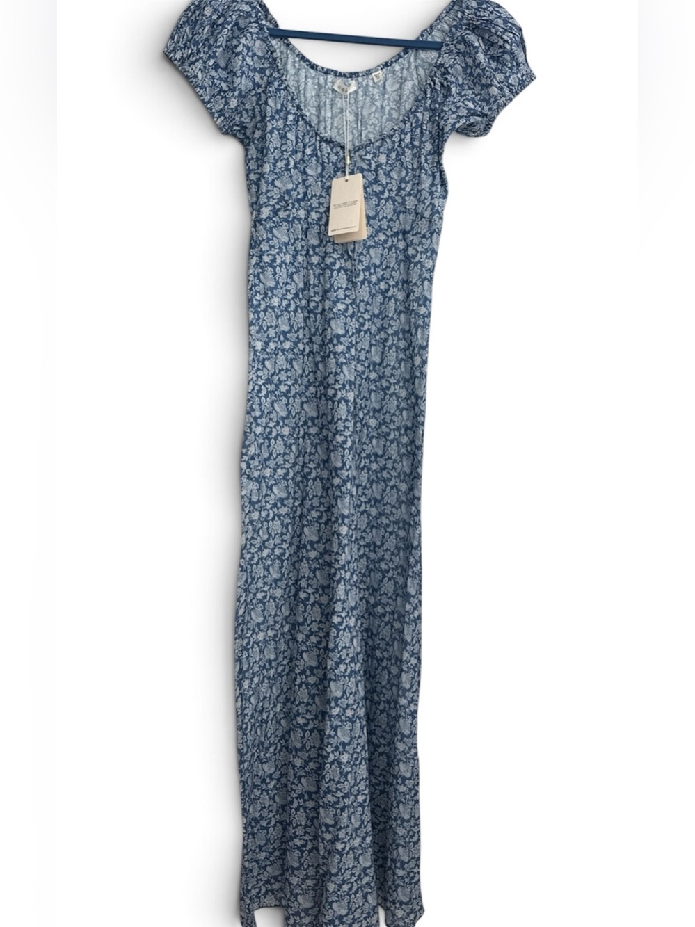 Doen NWT Sofia blue porcelain tea floral size XS